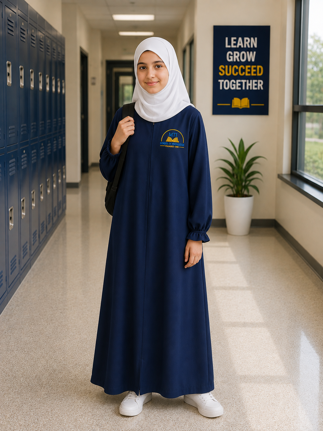 MTI Middle School Girls Abaya