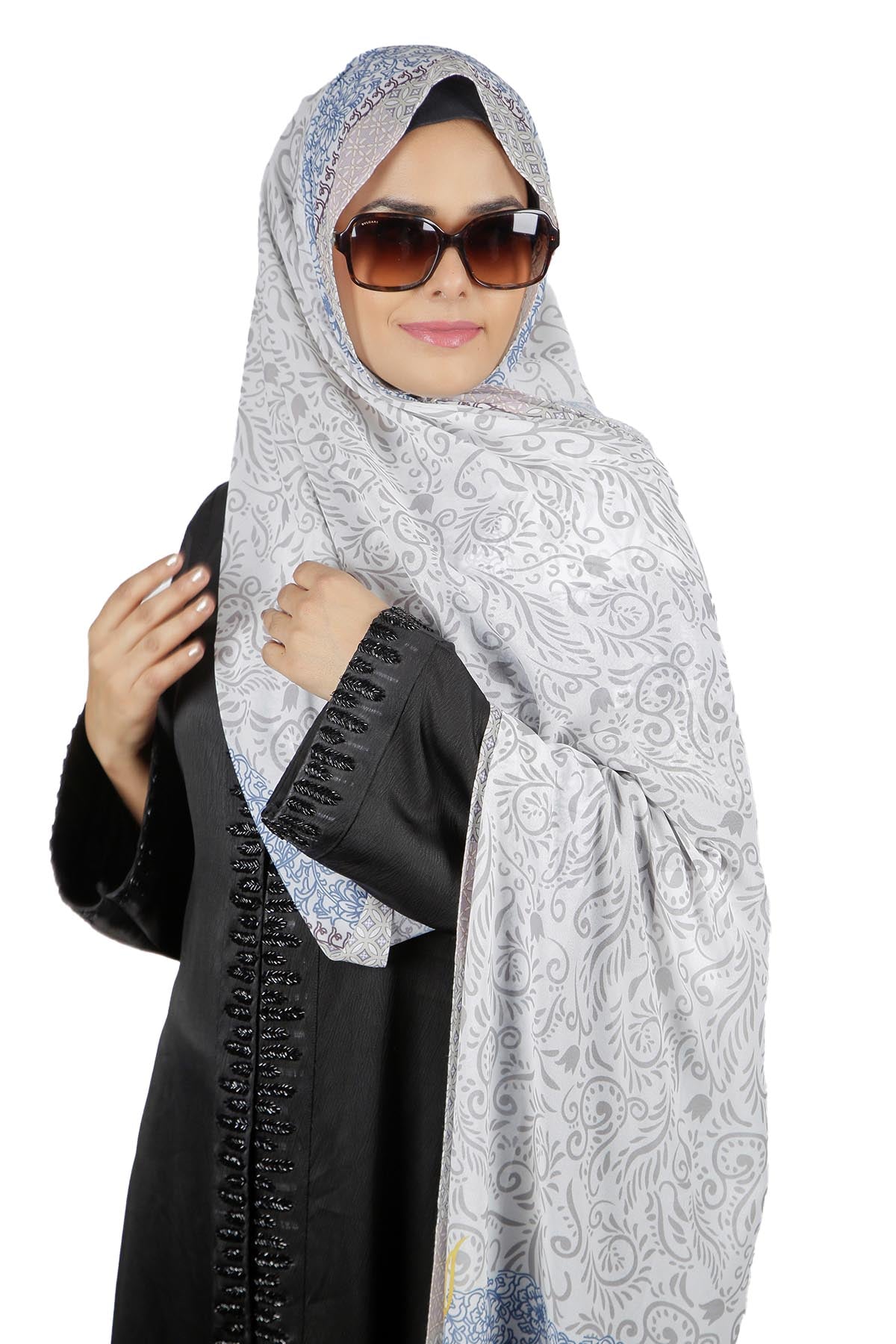 Graceful Cotton Viscose Printed Hijabs